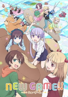 New Game! Season 2 Sub Indo : Episode 1 – 12 (End)