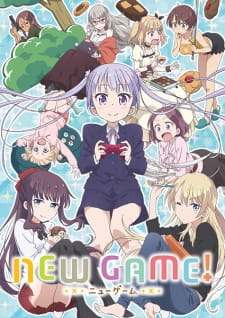 New Game! Sub Indo : Episode 1 – 12 (End) + OVA